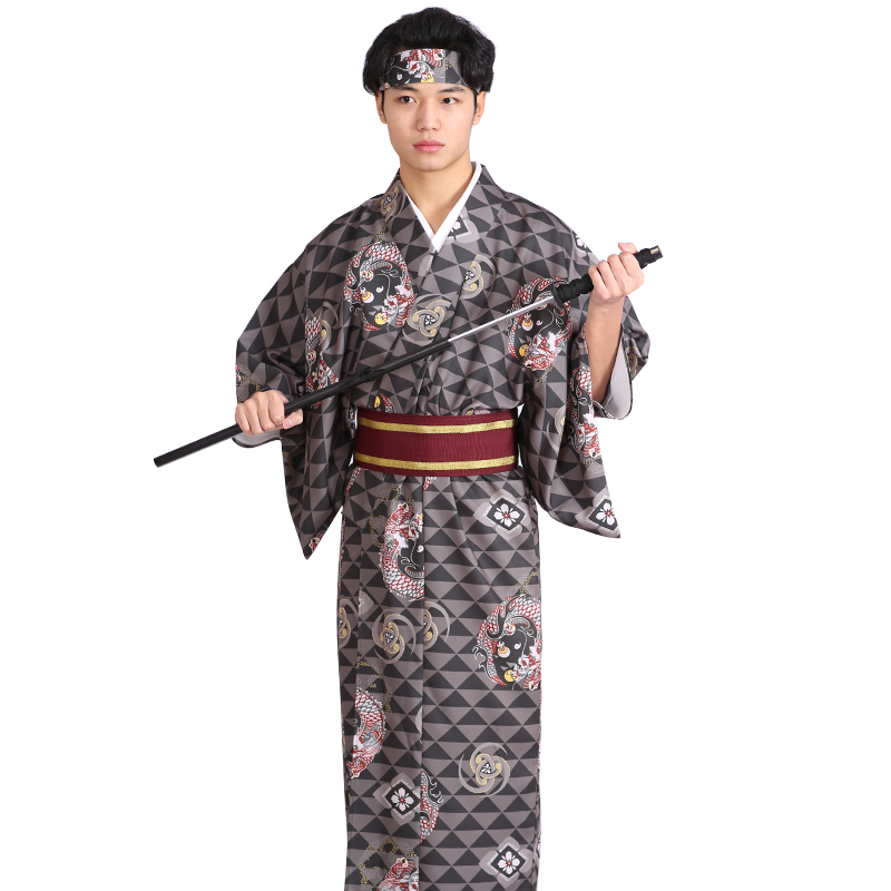 Men'S Formal Ethnic Wear - Asya Etnik Yeni Tasarım Kimono erkek