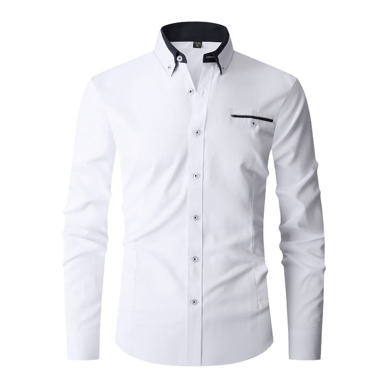 Mens Formal - Erkekler Resmi Gömlek Uzun Kollu Ofis