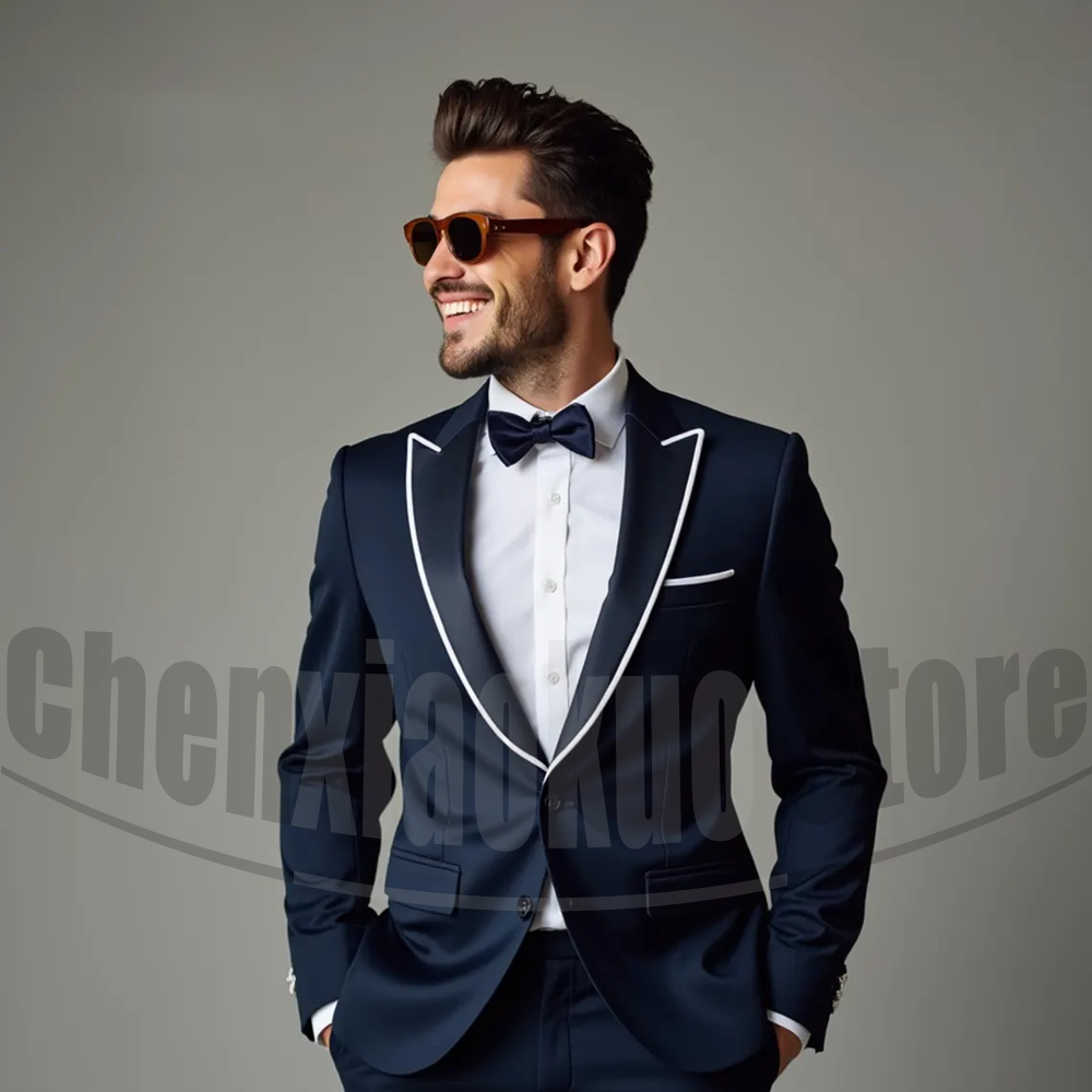 Men'S Formal Evening Wear - Erkek Takım Elbise Moda Tepe Yaka