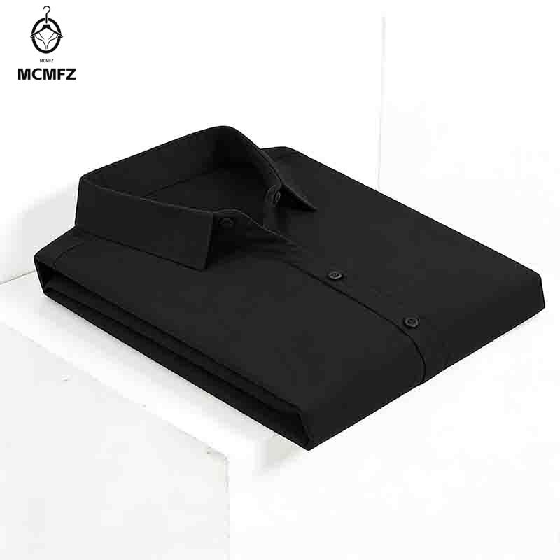 Men Formal Office Wear Shirts - Erkek Kısa Kollu Düğmeli Gömlek Resmi
