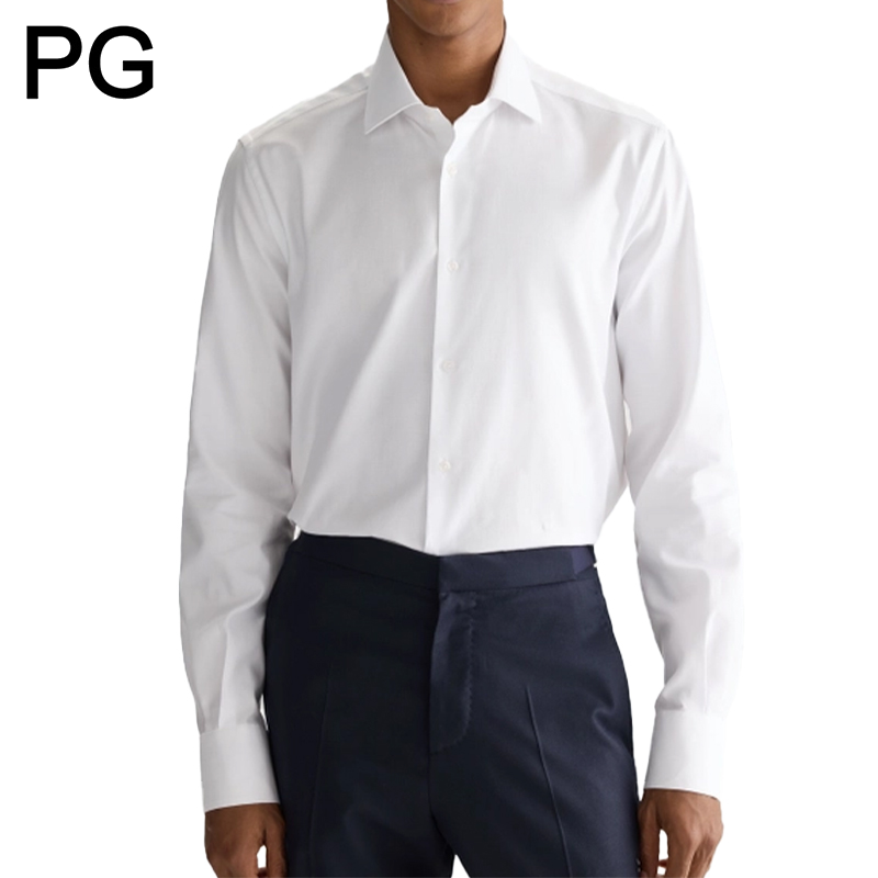 Men Formal Office Wear Shirts - PG Erkek Resmi Gömlek Düz Renk