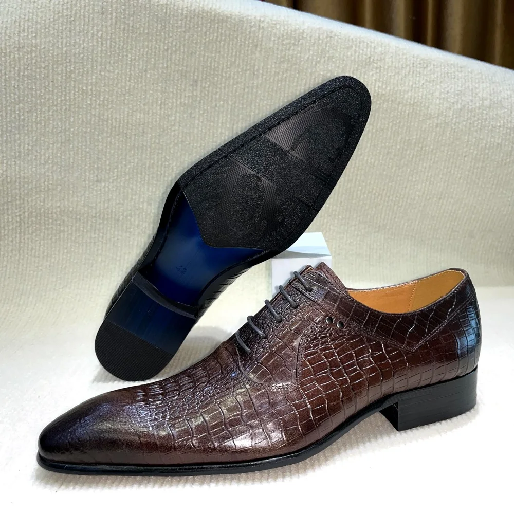 İtalyan Lüks erkek Sivri Burun - Men Formal Wear For Wedding incelemesi ve fiyatı