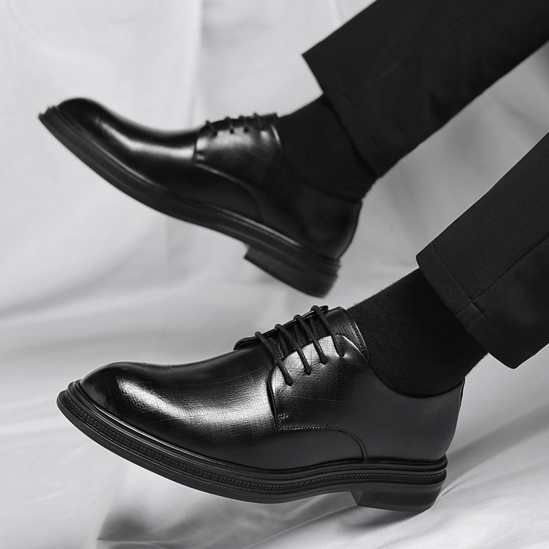 Erkek Siyah Vintage Hakiki Der - Men'S Formal Party Wear Shoes incelemesi ve fiyatı