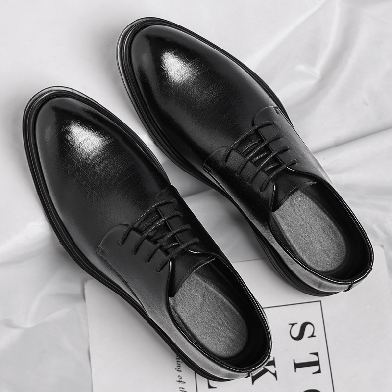 Erkek Siyah Vintage Hakiki Der - Men'S Formal Party Wear Shoes incelemesi ve fiyatı