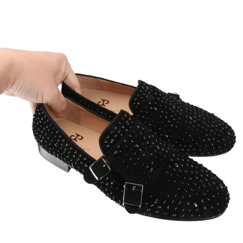Piergitar Yeni Siyah Süet Erke - Men'S Formal Party Wear Shoes incelemesi ve fiyatı