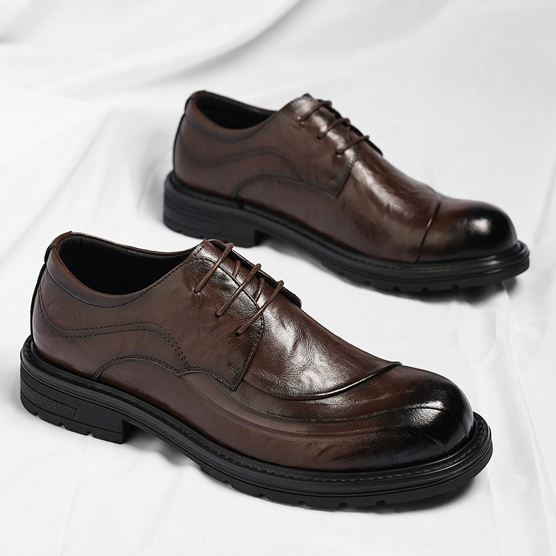 Kahverengi Parlatılmış Hakiki  - Men'S Formal Party Wear Shoes incelemesi ve fiyatı