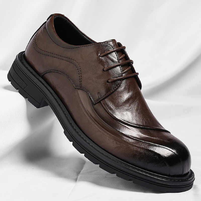 Kahverengi Parlatılmış Hakiki  - Men'S Formal Party Wear Shoes incelemesi ve fiyatı
