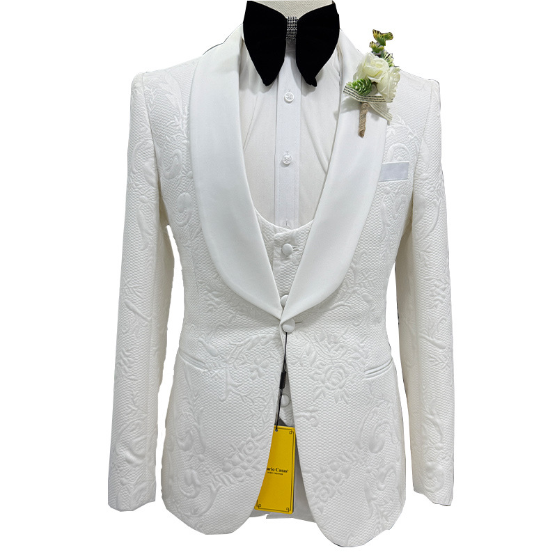 Erkek Düğün Takımı Beyaz 3 Par - Men Formal Wear Pants incelemesi ve fiyatı