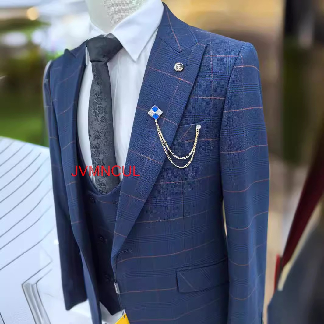 Erkek Ekose 3 Parça Takım Elbi - Men Formal Wear Pants incelemesi ve fiyatı