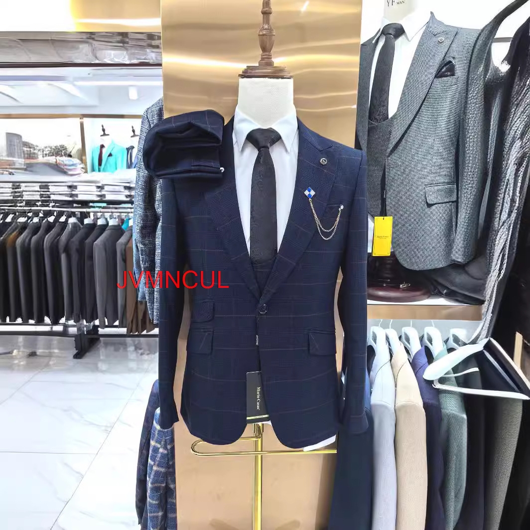 Erkek Ekose 3 Parça Takım Elbi - Men Formal Wear Pants incelemesi ve fiyatı
