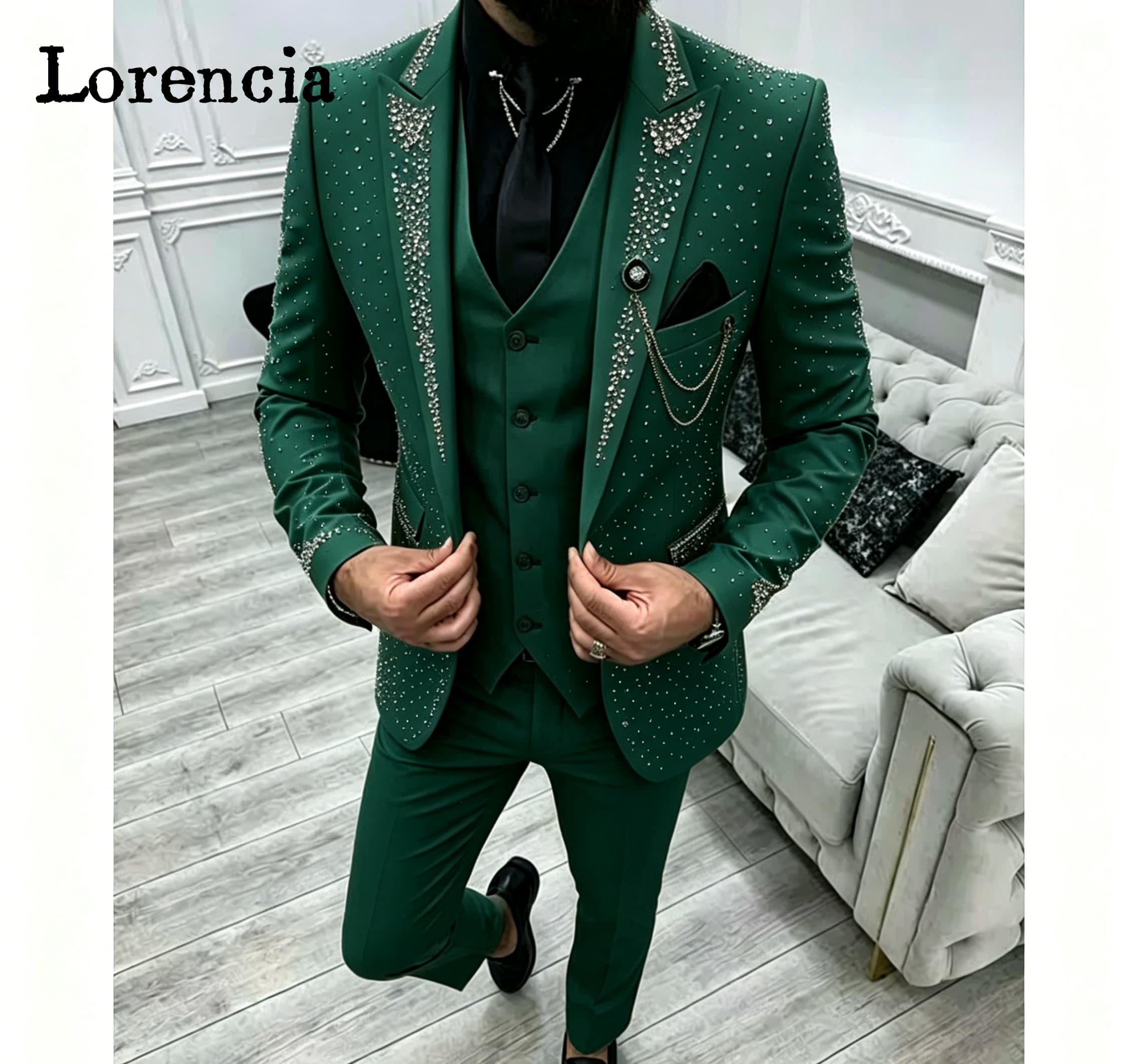 Lüks 3 Parça Resmi Erkek Takım - Men'S Formal Evening Wear incelemesi ve fiyatı