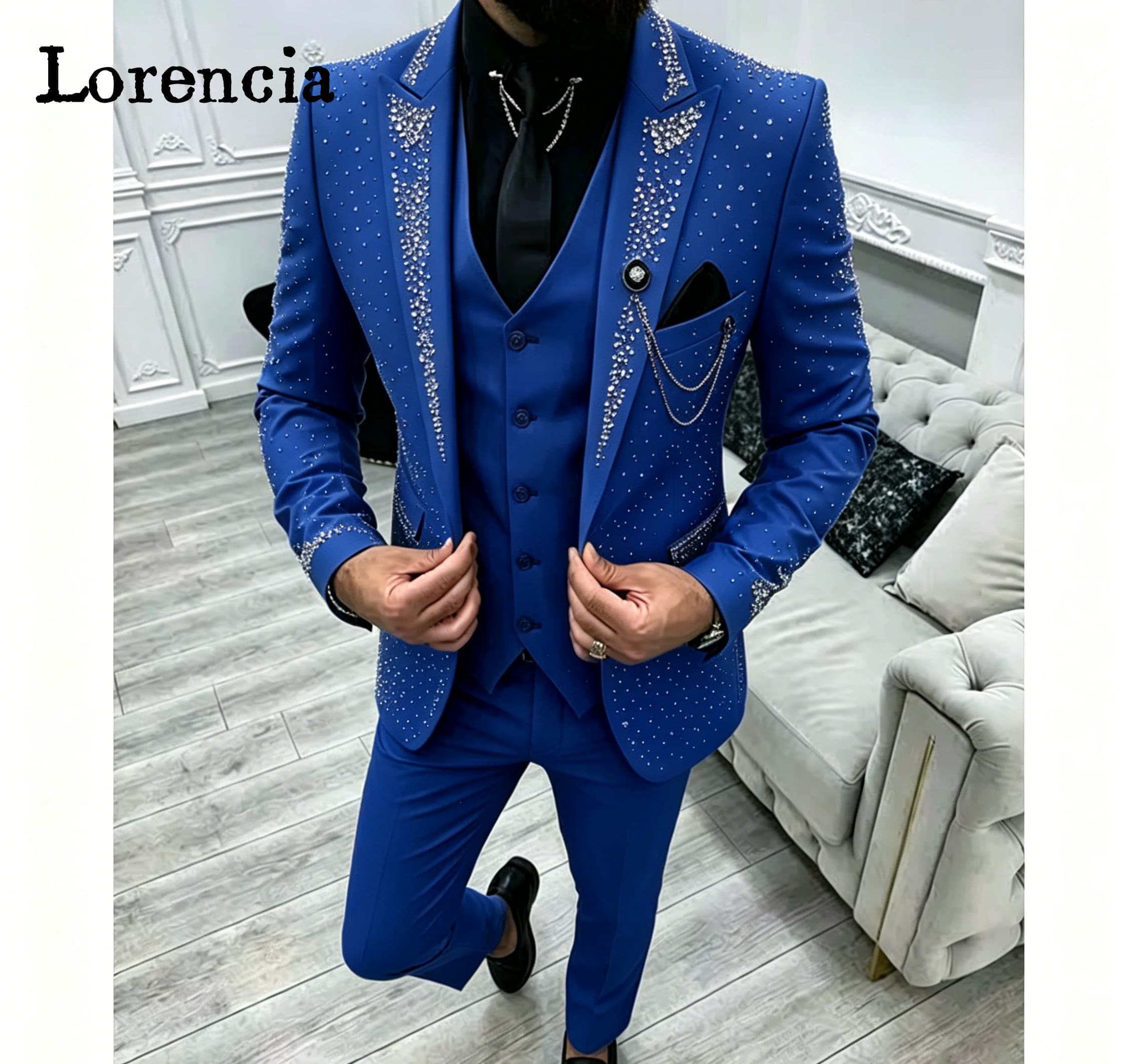 Lüks 3 Parça Resmi Erkek Takım - Men'S Formal Evening Wear incelemesi ve fiyatı