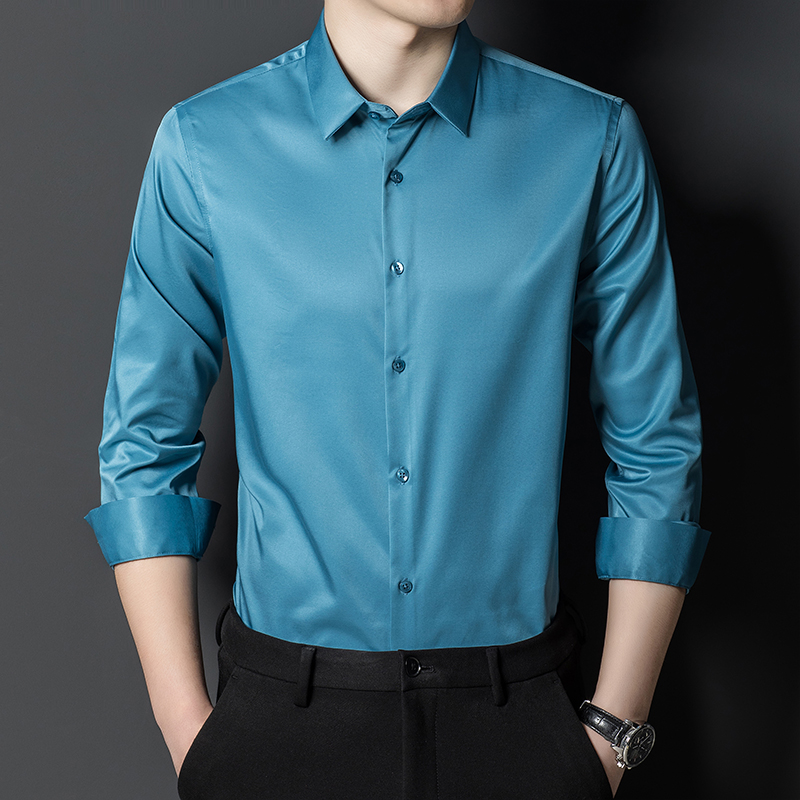 Erkek Dut İpek Gömlek Klasik İ - Men Formal Office Wear Shirts incelemesi ve fiyatı