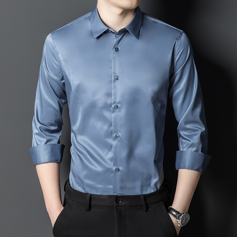 Erkek Dut İpek Gömlek Klasik İ - Men Formal Office Wear Shirts incelemesi ve fiyatı
