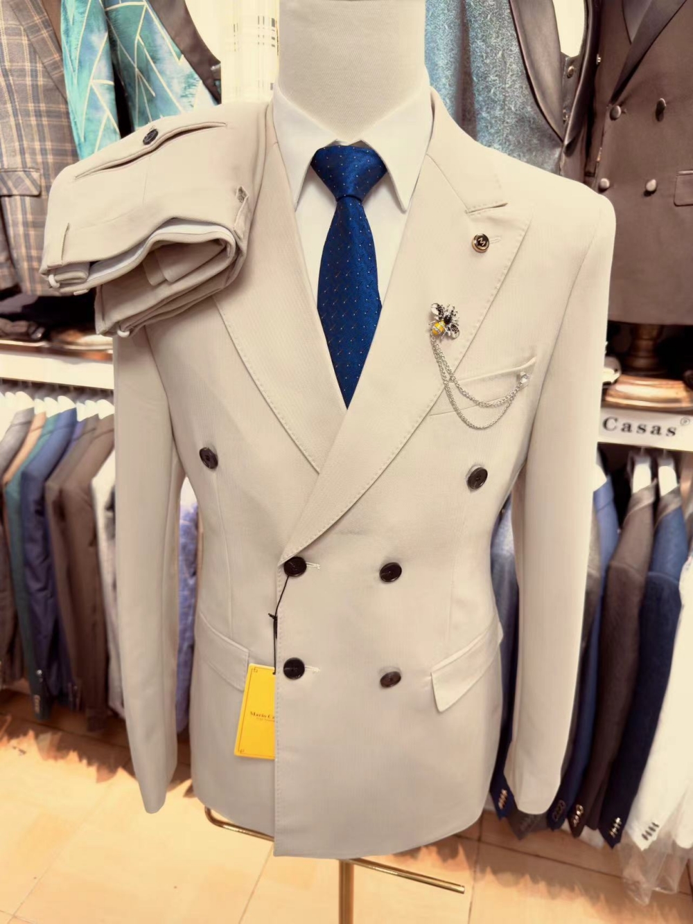 Klasik 2 parça Tepe Yaka Erkek - Men Formal Wear For Wedding incelemesi ve fiyatı