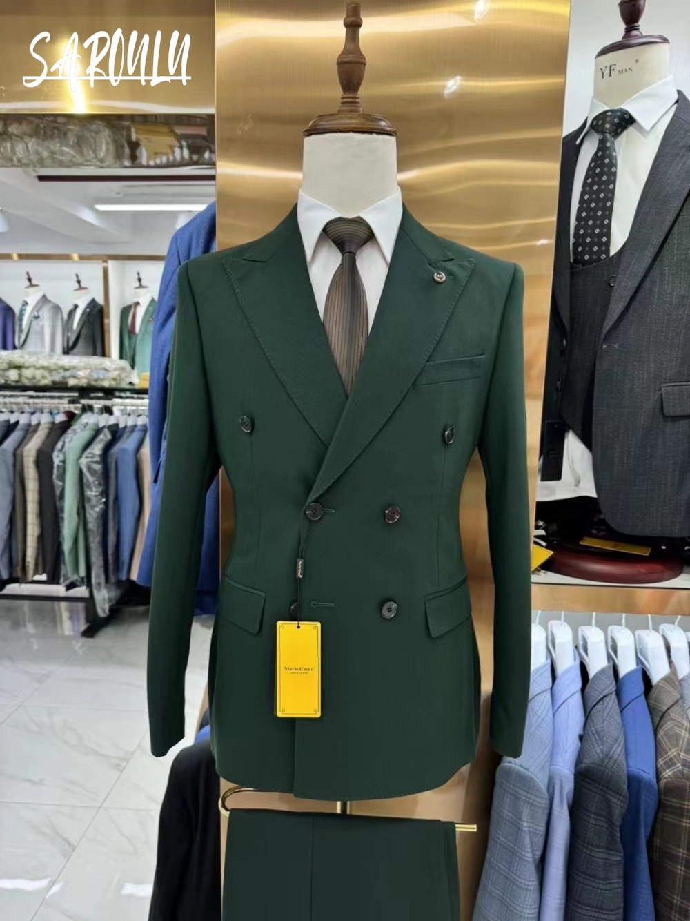 Klasik 2 parça Tepe Yaka Erkek - Men Formal Wear For Wedding incelemesi ve fiyatı