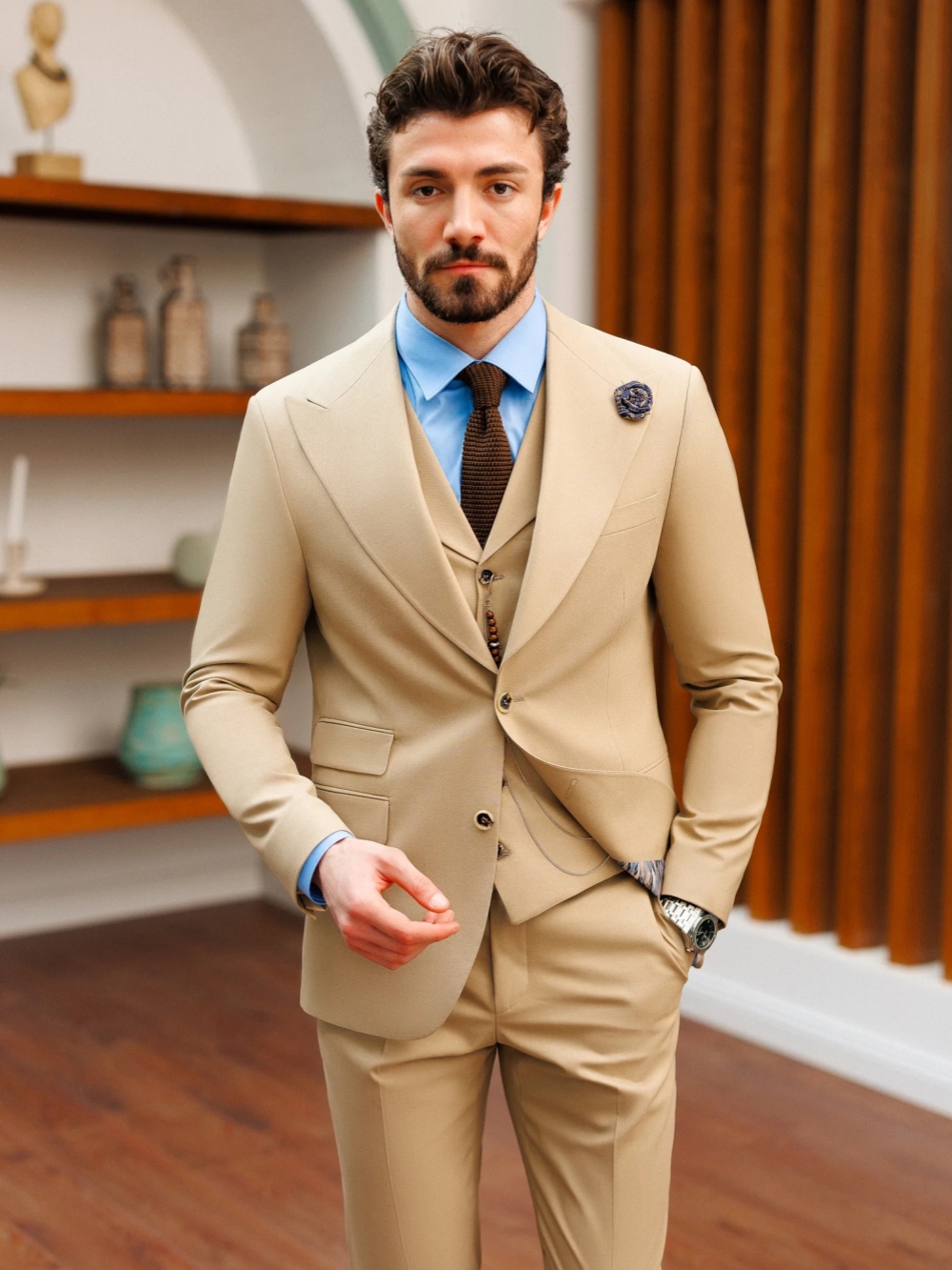 Yüksek Kaliteli Şık erkek Takı - Men Formal Wear Pants incelemesi ve fiyatı