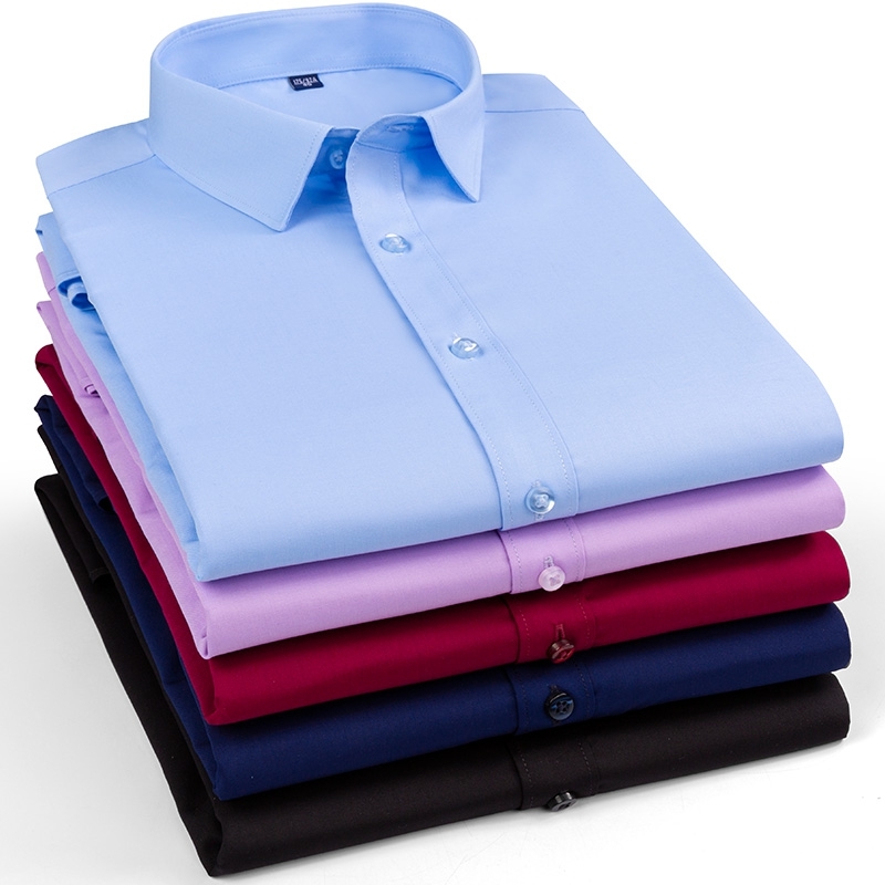 Ultra İnce Denye Bambu Elyafın - Men Formal Office Wear Shirts incelemesi ve fiyatı