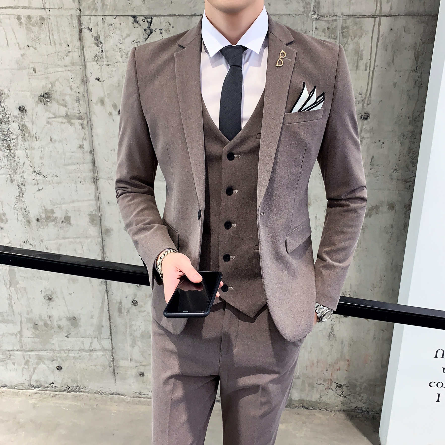 Üç parçalı takım elbise erkek  - Men Formal Wear Options incelemesi ve fiyatı