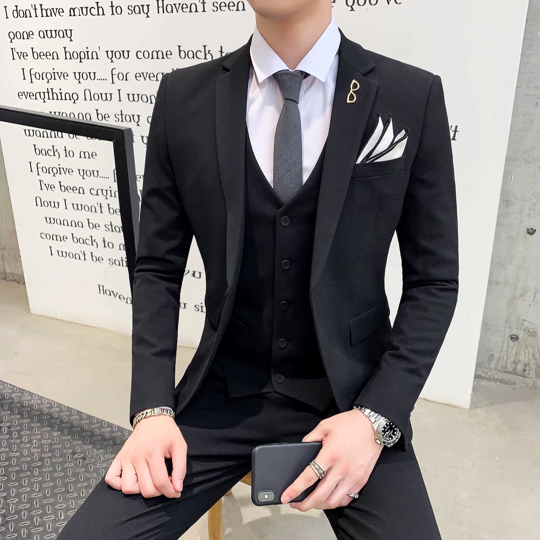 Üç parçalı takım elbise erkek  - Men Formal Wear Options incelemesi ve fiyatı