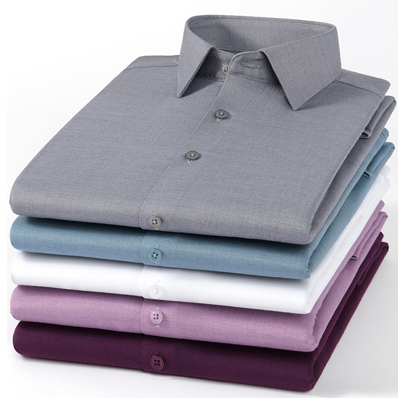 Erkek Slim Fit Yün Uzun Kollu  - Men Formal Office Wear Shirts incelemesi ve fiyatı