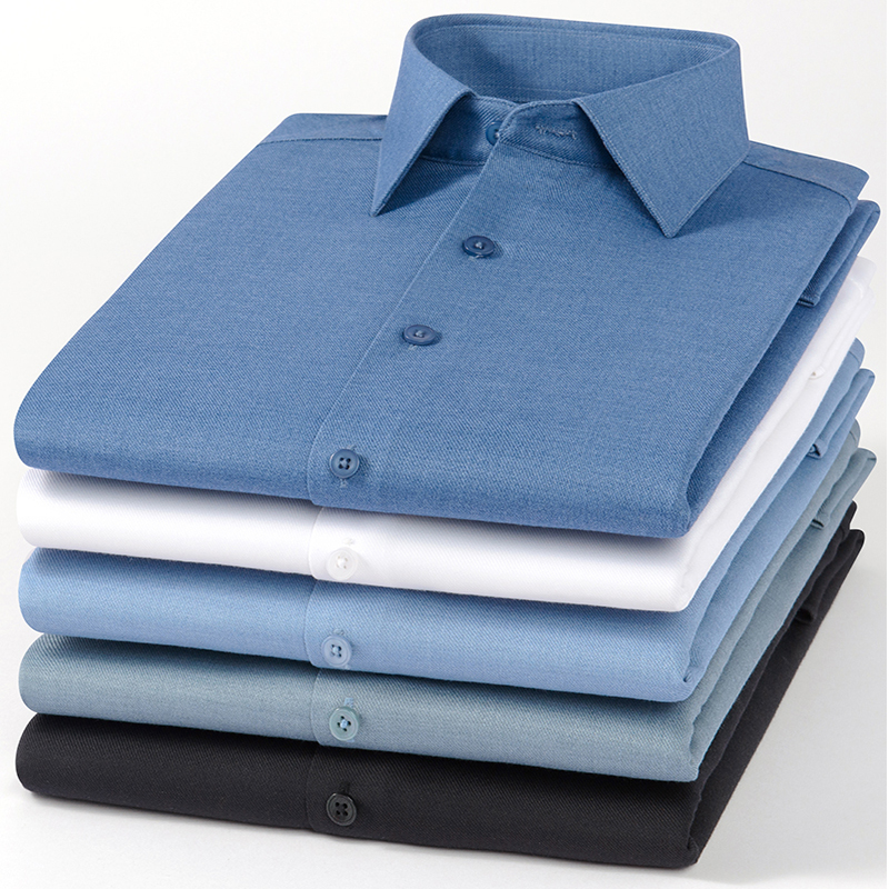 Erkek Slim Fit Yün Uzun Kollu  - Men Formal Office Wear Shirts incelemesi ve fiyatı
