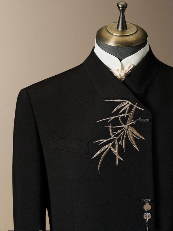 Yeni Çin Tarzı Erkek Düğün Tak - Men Formal Wear Online incelemesi ve fiyatı