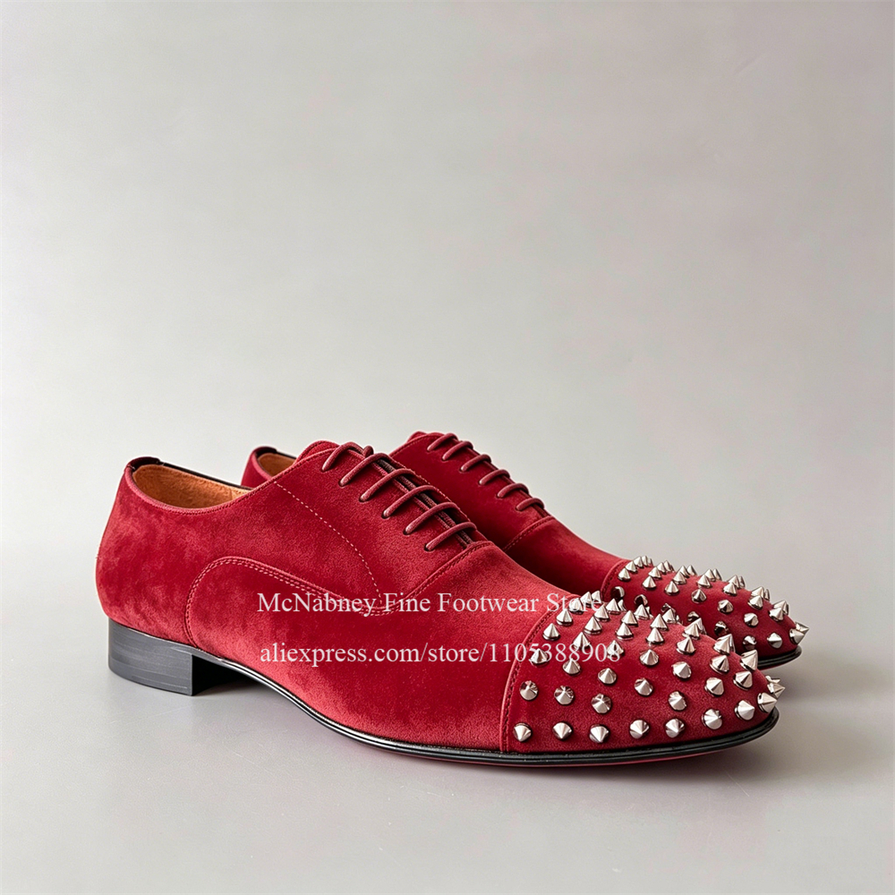 Spike Studs Deri Elbise Ayakka - Men'S Formal Party Wear Shoes incelemesi ve fiyatı