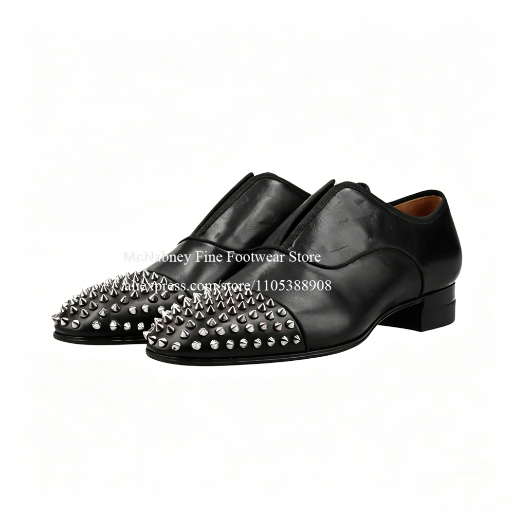 Spike Studs Deri Elbise Ayakka - Men'S Formal Party Wear Shoes incelemesi ve fiyatı