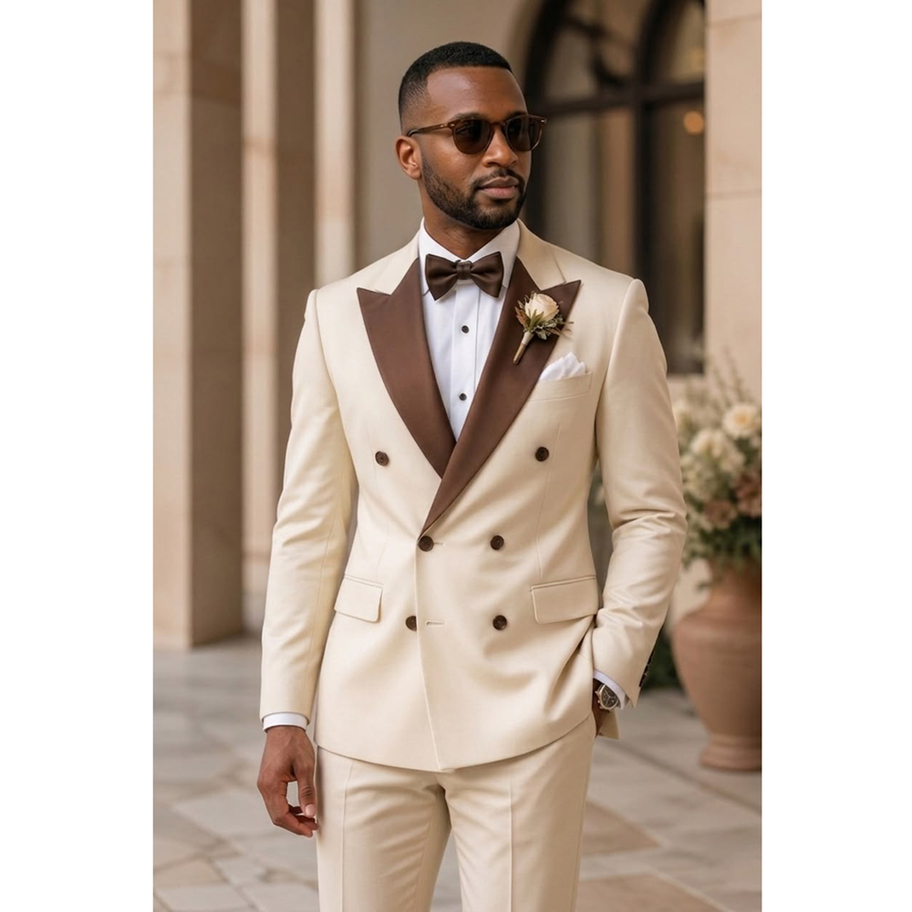 Erkekler Kruvaze Smokin Takım  - Men Formal Wear For Wedding incelemesi ve fiyatı