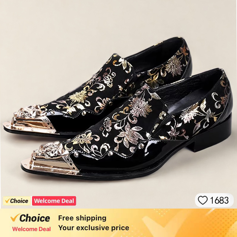 İlkbahar ve Sonbahar Timsah De - Men'S Formal Party Wear Shoes incelemesi ve fiyatı